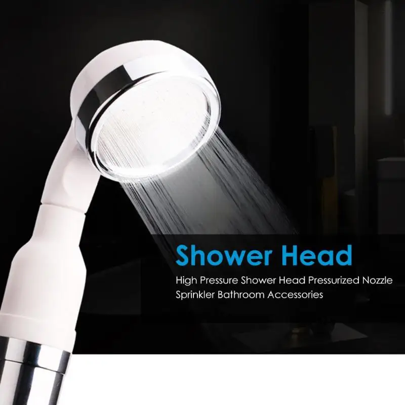 Pressurized Nozzle Shower Head Practical Economy High Pressure Bath Sprinkler Bathroom Accessories Fittings
Pressurized Nozzle Shower Head Practical Economy High Pressure Bath Sprinkler Bathroom Accessories Fittings