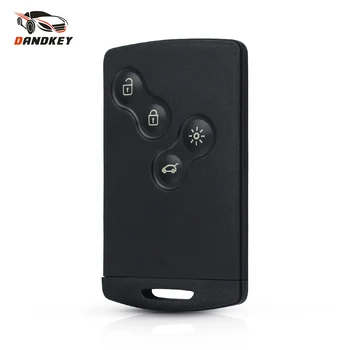 Dandkey Smart Card Remote Key Case Blank Uncut Blade For Renault Laguna Koleos Clio Original 4 Buttons Key Shell With Insert Key
Dandkey Smart Card Remote Key Case Blank Uncut Blade For Renault Laguna Koleos Clio Original 4 Buttons Key Shell With Insert Key