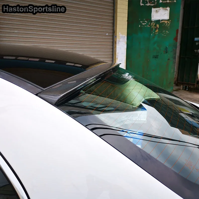 W177 AMG style Carbon fiber rear Window Roof lip spoiler wing for Mercedes Benz W177 Sedan 2018 2019 2020
W177 AMG style Carbon fiber rear Window Roof lip spoiler wing for Mercedes Benz W177 Sedan 2018 2019 2020