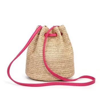 Women Tassel Handwoven Straw Handbag Drawstring Bucket Bag Bolsas Feminina Bolsos Mujer
Women Tassel Handwoven Straw Handbag Drawstring Bucket Bag Bolsas Feminina Bolsos Mujer