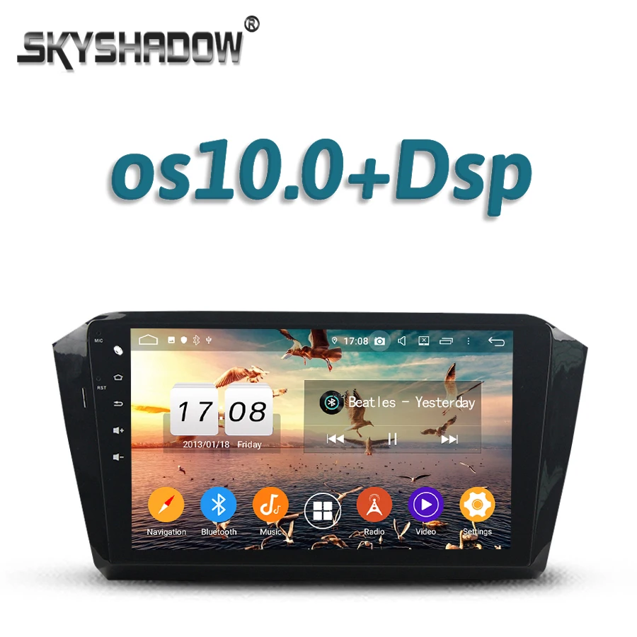 DSP 10 1 "HD IPS Android 11 0 4 Гб ОЗУ 8 ядер 32 ПЗУ автомобильный DVD-плеер GPS карта RDS радио Wi-Fi