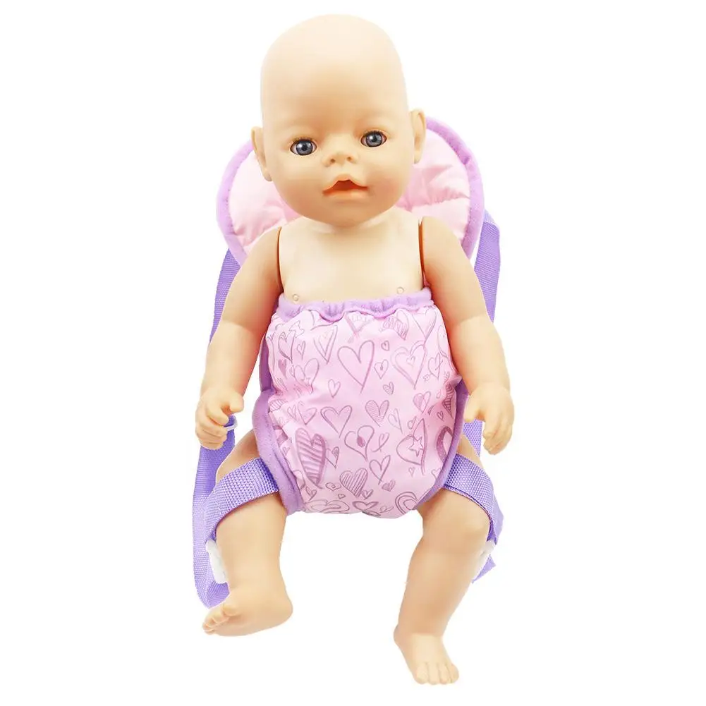 2020 New 18IN Baby Doll Carrier Backpack Toy Doll Shoulder Bag Doll Accessories Ront And Back Carrier With Straps For Doll 
2020 New 18IN Baby Doll Carrier Backpack Toy Doll Shoulder Bag Doll Accessories Ront And Back Carrier With Straps For Doll