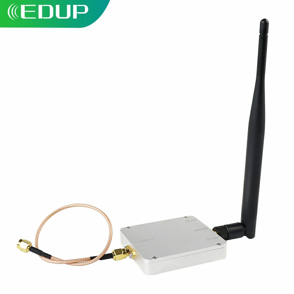 EDUP 4000mW 2.4GHz&5.8GHz WiFi Booster Long Range Dual Band Wilress Signal Amplifier For House / Office WIFI Signal Accessories
EDUP 4000mW 2.4GHz&5.8GHz WiFi Booster Long Range Dual Band Wilress Signal Amplifier For House / Office WIFI Signal Accessories
