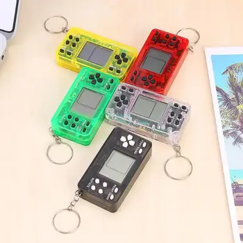 Key Chain Video Game Player Retro Nostalgic Tetris Classic Retro Decompression Relieves Mood Portable Handheld Gaming Console
Key Chain Video Game Player Retro Nostalgic Tetris Classic Retro Decompression Relieves Mood Portable Handheld Gaming Console