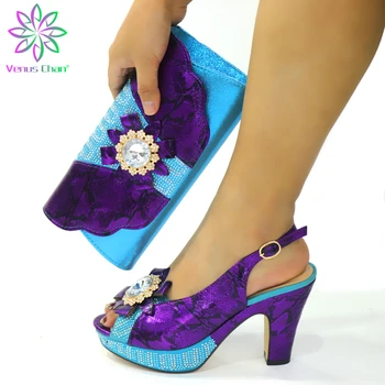New Arrivals African Women Shoes Matching Bag with Shinning Crystal Peep Toe Sandal for Wedding with Platform
New Arrivals African Women Shoes Matching Bag with Shinning Crystal Peep Toe Sandal for Wedding with Platform