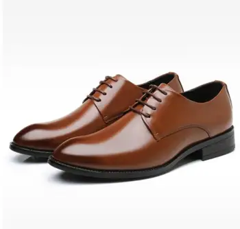 Dress handmade Mens lace-up Shoes Leather Flats Wedding Office Oxfords Shoes For Men Pointed toe Formal shoes large size 47 48
Dress handmade Mens lace-up Shoes Leather Flats Wedding Office Oxfords Shoes For Men Pointed toe Formal shoes large size 47 48