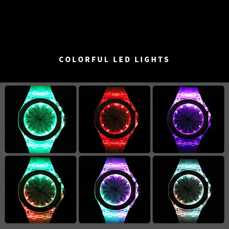 TurnFinger Women's Quartz Watch Waterproof LED Lantern Hollow Flower-shaped Dial Student Lady Elegant Fashion Luxury Hot Sale
TurnFinger Women's Quartz Watch Waterproof LED Lantern Hollow Flower-shaped Dial Student Lady Elegant Fashion Luxury Hot Sale