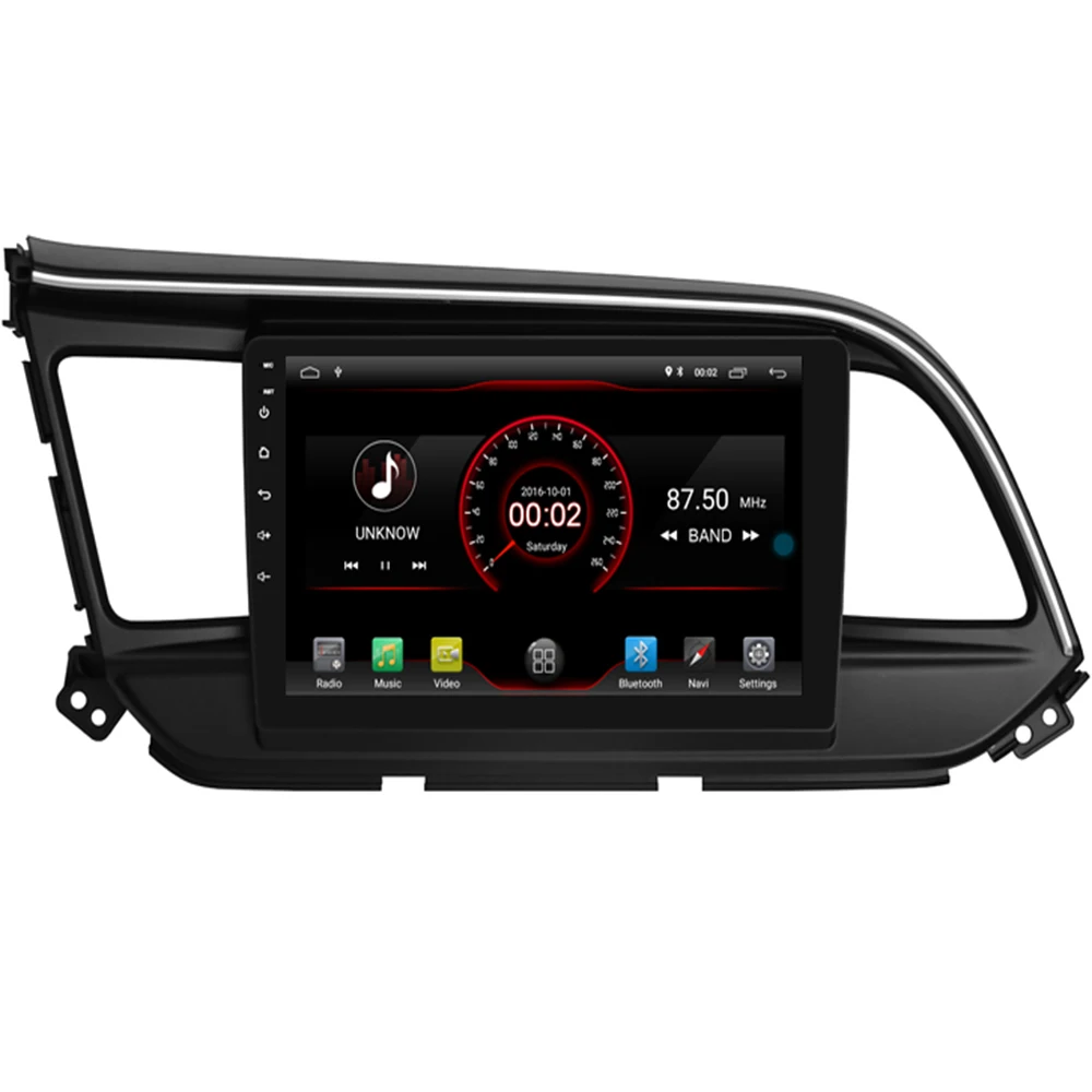 Новое поступление! Android 10 2.5D автомобильный dvd для hyundai ELANTRA 2019-2021 Мультимедиа GPS