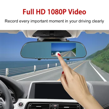 L200 5'' Touch Screen Car Camera Front and Rear Full HD 1080P Wide Angle Driving Recorder with G-sensor
L200 5'' Touch Screen Car Camera Front and Rear Full HD 1080P Wide Angle Driving Recorder with G-sensor