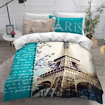 Eiffel Tower Duvet Cover Set for Kids Girls Cityscape Bedding Set Perfect Day Eiffel Tower Handwriting Sketch Paris Print 
Eiffel Tower Duvet Cover Set for Kids Girls Cityscape Bedding Set Perfect Day Eiffel Tower Handwriting Sketch Paris Print