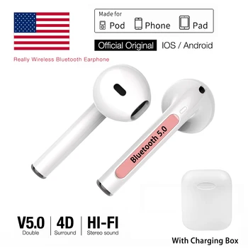 i9s TWS Wireless Headphones Bluetooth 5.0 Earphone Air Earbuds Sport Handsfree Headset With Charging Box For iPhone IOS Android
i9s TWS Wireless Headphones Bluetooth 5.0 Earphone Air Earbuds Sport Handsfree Headset With Charging Box For iPhone IOS Android
