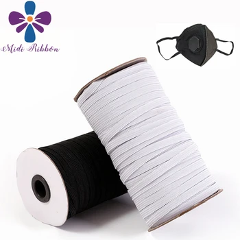 1/4"6mm Braided Elastic Cord White Black Heavy Stretch Knit Elastic Spool Crafts DIY Stock Rope 130yards/roll
1/4"6mm Braided Elastic Cord White Black Heavy Stretch Knit Elastic Spool Crafts DIY Stock Rope 130yards/roll