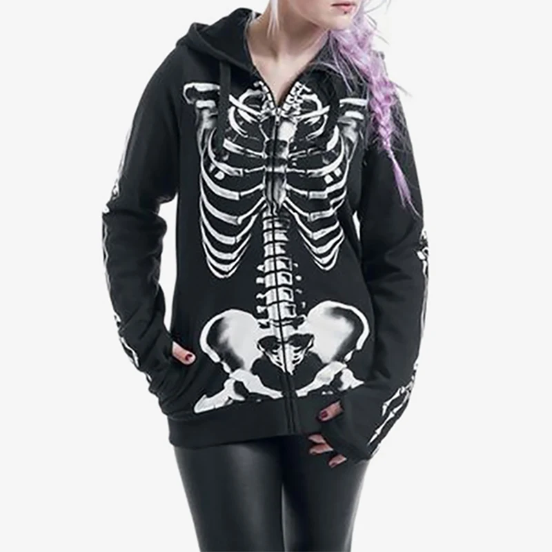 black zip up hoodie with thumb holes