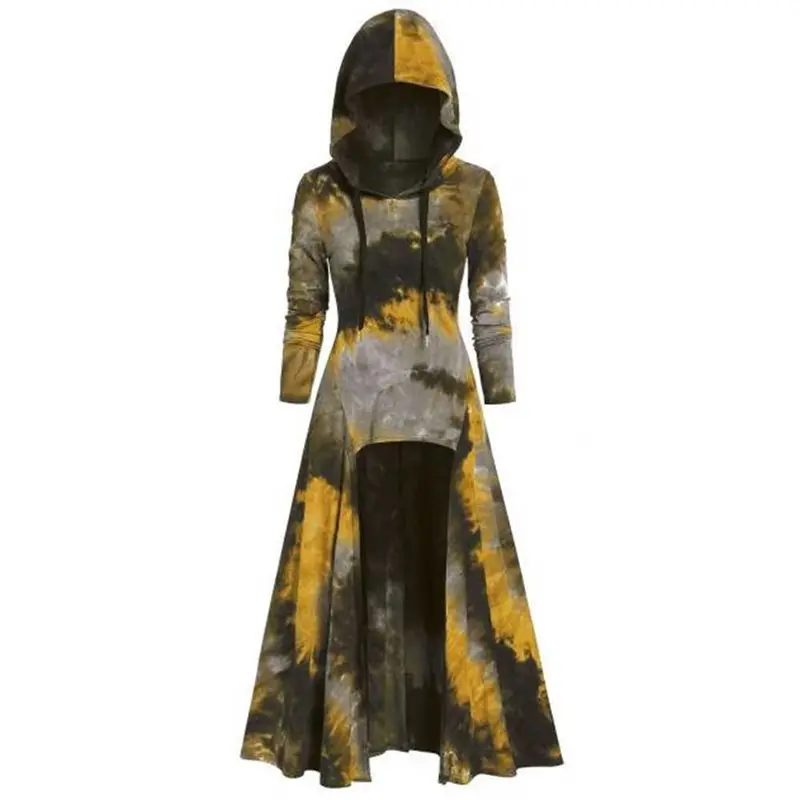 Rosetic Gothic Printed Hooded Long Sleeve Dress Women Winter Autumn Color Block Hoody Pullovers Plus Size 2XL Black Purple Dress
Rosetic Gothic Printed Hooded Long Sleeve Dress Women Winter Autumn Color Block Hoody Pullovers Plus Size 2XL Black Purple Dress