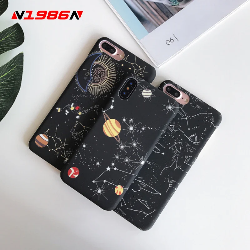 N1986N For iPhone 6 6s 7 8 Plus X XR XS Max Phone Case Fashion Star Planet Constellation Ultra Thin Hard PC Fundas For iPhone X
N1986N For iPhone 6 6s 7 8 Plus X XR XS Max Phone Case Fashion Star Planet Constellation Ultra Thin Hard PC Fundas For iPhone X