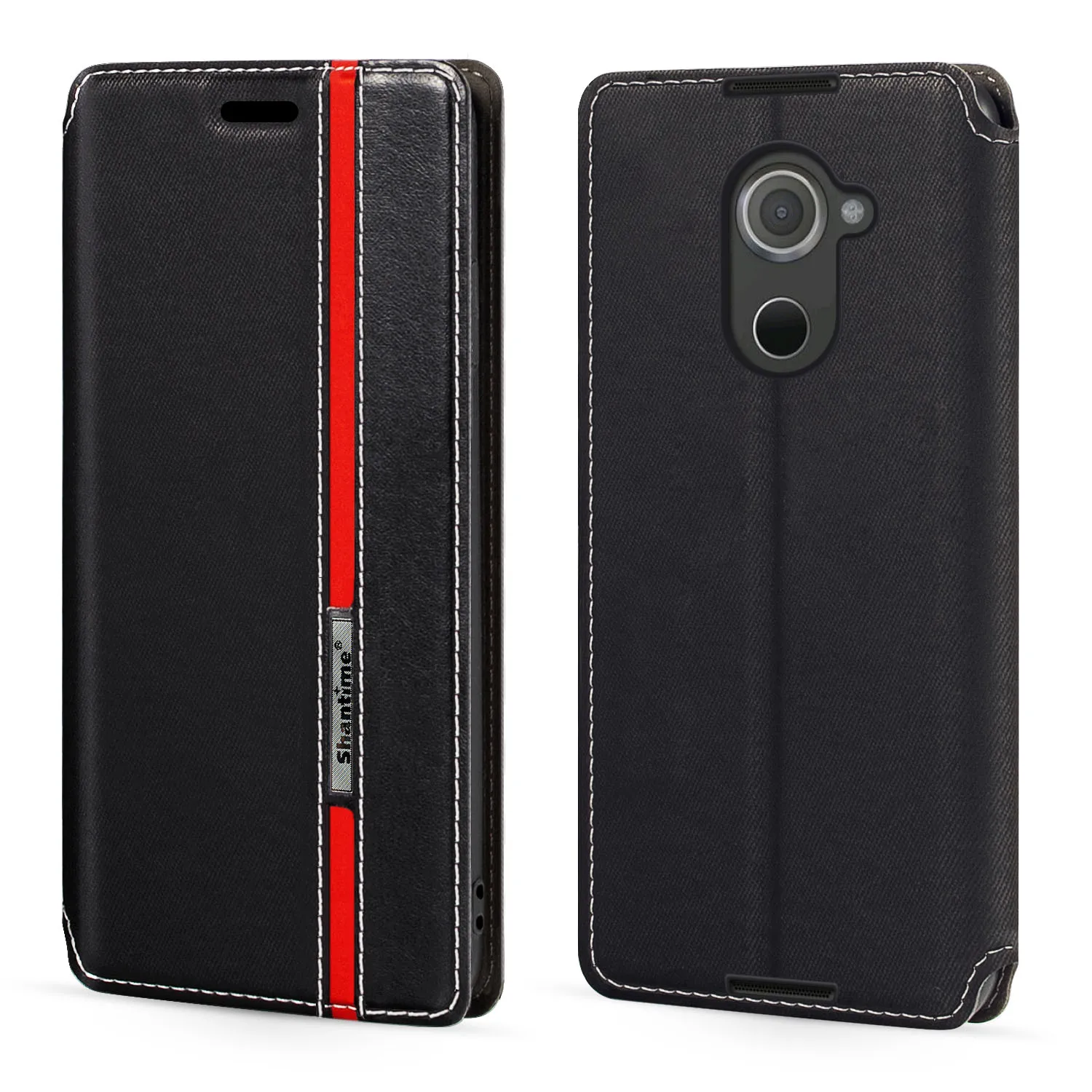 

For BlackBerry DTEK60 Case Fashion Multicolor Magnetic Closure Leather Flip Case Cover with Card Holder 5.5 inches