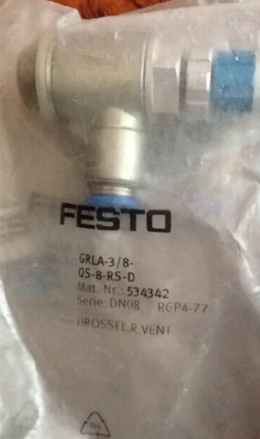1PC New Festo GRLA-3/8-QS-8-RS-D 534342 Valve | Безопасность и защита