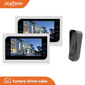 2pcs 10 inch TFT Wired Video Door Phone Intercom + Security Camera Doorbell Home Security System Monitor Door Video Surveillance
2pcs 10 inch TFT Wired Video Door Phone Intercom + Security Camera Doorbell Home Security System Monitor Door Video Surveillance