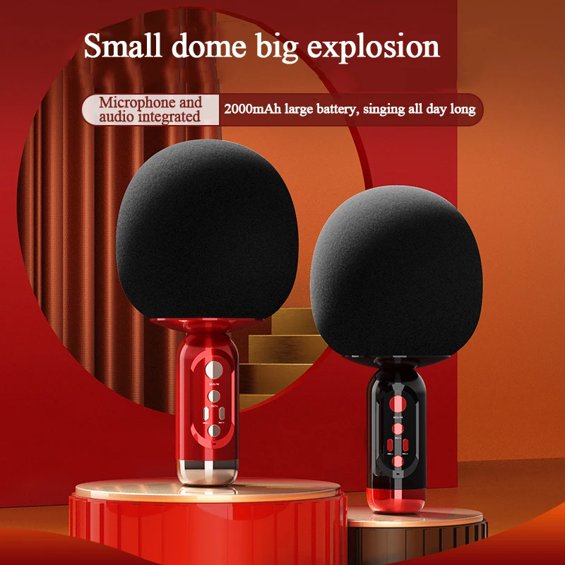 Wireless Bluetooth Karaoke Microphone Magic Voice Karaoke Microphone with Speaker Karaoke Microphones for Kids and Adults
Wireless Bluetooth Karaoke Microphone Magic Voice Karaoke Microphone with Speaker Karaoke Microphones for Kids and Adults