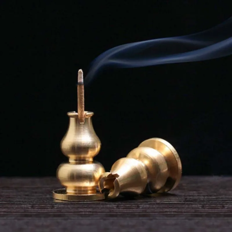 3pc mini gourd Incense Burners Stick Holder Base Plug brass alloy Burners coil Line incense tower Universal Home Decors supplies
3pc mini gourd Incense Burners Stick Holder Base Plug brass alloy Burners coil Line incense tower Universal Home Decors supplies