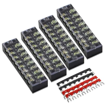 4 Pc 8P Terminal Block, 4 Pc 8P Shorting Bar, TB1505 Flame Retardant Copper Terminal Short-Circuit Terminal
4 Pc 8P Terminal Block, 4 Pc 8P Shorting Bar, TB1505 Flame Retardant Copper Terminal Short-Circuit Terminal