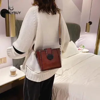 Retro Women Shoulder Messenger Bag PU Leather Bucket Crossbody Satchel Bags Designer Shoulder Bag Top-handle Bags Sac A Main
Retro Women Shoulder Messenger Bag PU Leather Bucket Crossbody Satchel Bags Designer Shoulder Bag Top-handle Bags Sac A Main