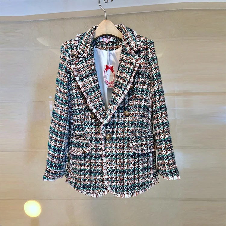 2019 Autumn And Winter New Style Korean-style CHIC Wind Mid-length Woolen Suit Women's Tassels Tweed Debutante Graceful Coat
2019 Autumn And Winter New Style Korean-style CHIC Wind Mid-length Woolen Suit Women's Tassels Tweed Debutante Graceful Coat