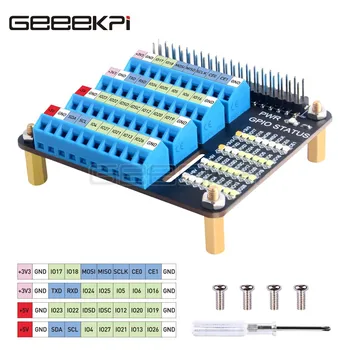 GeeekPi Raspberry Pi Gpio Expansion Extension Board Screw Terminal Hat For Raspberry Pi 2B/3B/3B+/4B/Zero/Zero W
GeeekPi Raspberry Pi Gpio Expansion Extension Board Screw Terminal Hat For Raspberry Pi 2B/3B/3B+/4B/Zero/Zero W