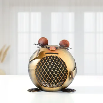 Tooarts Mouse-shaped Coin Bank Cute Animal Coin Bank Creative Animal Piggy Bank Decorative Ornament
Tooarts Mouse-shaped Coin Bank Cute Animal Coin Bank Creative Animal Piggy Bank Decorative Ornament