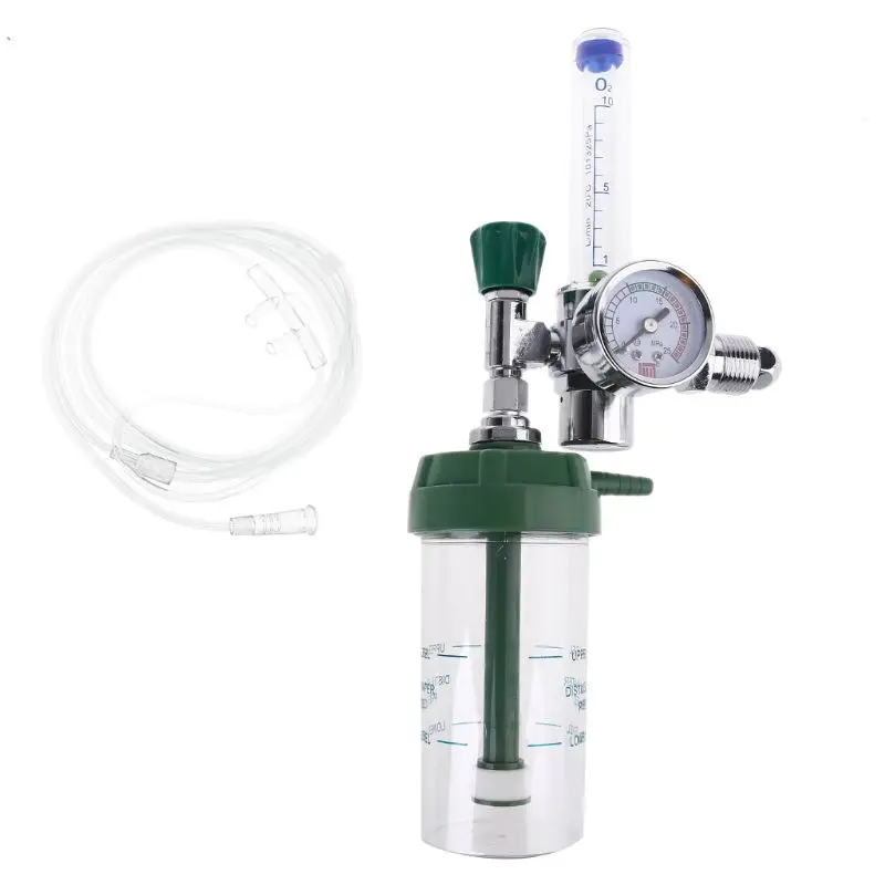 Oxygen Inhaler Regulator Pressure Flowmeter Outlet Male Thread G5/8-14 (CGA-540) B95B
Oxygen Inhaler Regulator Pressure Flowmeter Outlet Male Thread G5/8-14 (CGA-540) B95B
