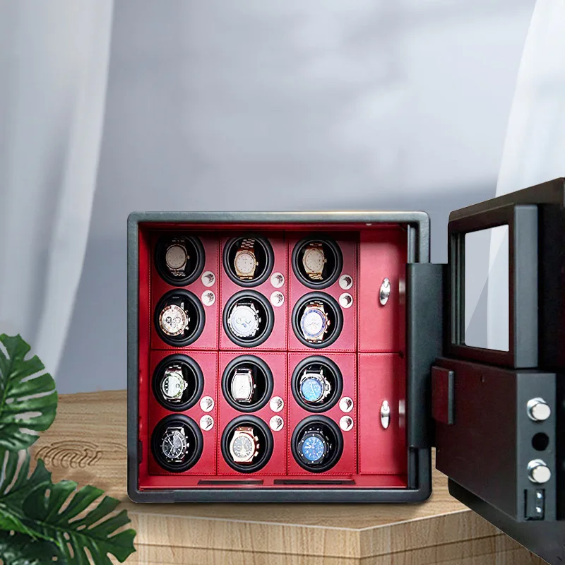 TurnFinger Metal Material Made Mechanical Watch Automatic Winding Device Luxury Password Lock Watch Collection Storage Box
TurnFinger Metal Material Made Mechanical Watch Automatic Winding Device Luxury Password Lock Watch Collection Storage Box