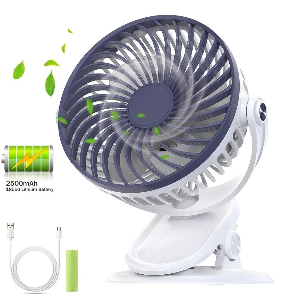 SooPii Clip On Fan Portable Mini Fans with 2500mAh Rechargeable Battery Adjustable Head 360°Rotatable Fan for Home Office
SooPii Clip On Fan Portable Mini Fans with 2500mAh Rechargeable Battery Adjustable Head 360°Rotatable Fan for Home Office