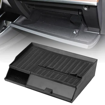 Double Storey Box Car Central Armrest Box for Tesla Model 3 Non-Slip Save Space Stowing Tidying Interior Accessories