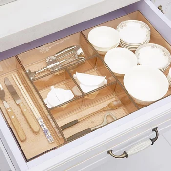 Kitchen Drawer Divider Storage Compartment Box Organizer Layered Partition Desktop Finishing Home Makeup Tableware Box Storage
Kitchen Drawer Divider Storage Compartment Box Organizer Layered Partition Desktop Finishing Home Makeup Tableware Box Storage