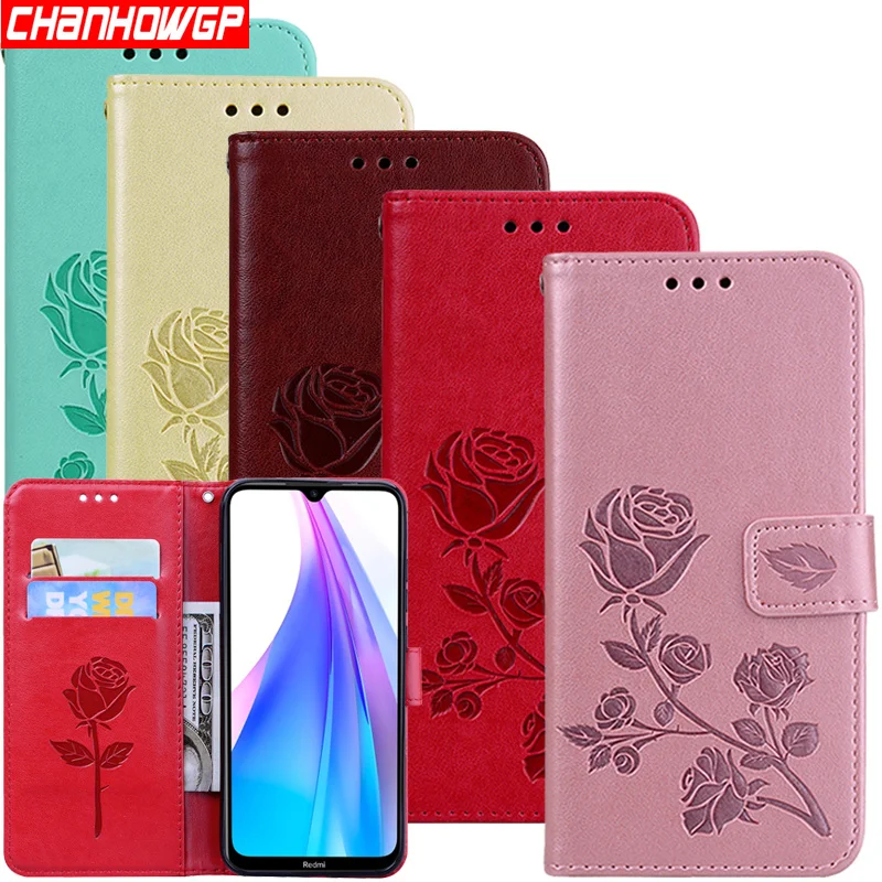 Кожаный чехол-книжка для Xiaomi Redmi Note 8T 8 Pro 7 6 5 K20 S2 Go 8A 7A 6A 5A Plus чехол-бумажник с