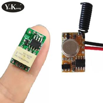 Power Saving Mini Relay Contact RF Wireless Switches 3.7v4.2v5v6v7.4v9v12v 433 Smart Home Small Tiny Remote Switches Remote PCB
Power Saving Mini Relay Contact RF Wireless Switches 3.7v4.2v5v6v7.4v9v12v 433 Smart Home Small Tiny Remote Switches Remote PCB