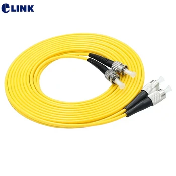 

10pcs ST-FC fiber optic patch cord 1M 2M 3M 5M 7M 10M Duplex Singlemode cable FC ST UPC optical fibre jumper SM DX free shipping