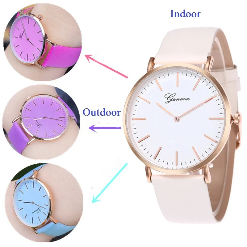 New Style Fashion Simple Measuring Temperature Color Changing Ladies' Watch Two Needle Couples Quartz Students Watch Batch
New Style Fashion Simple Measuring Temperature Color Changing Ladies' Watch Two Needle Couples Quartz Students Watch Batch