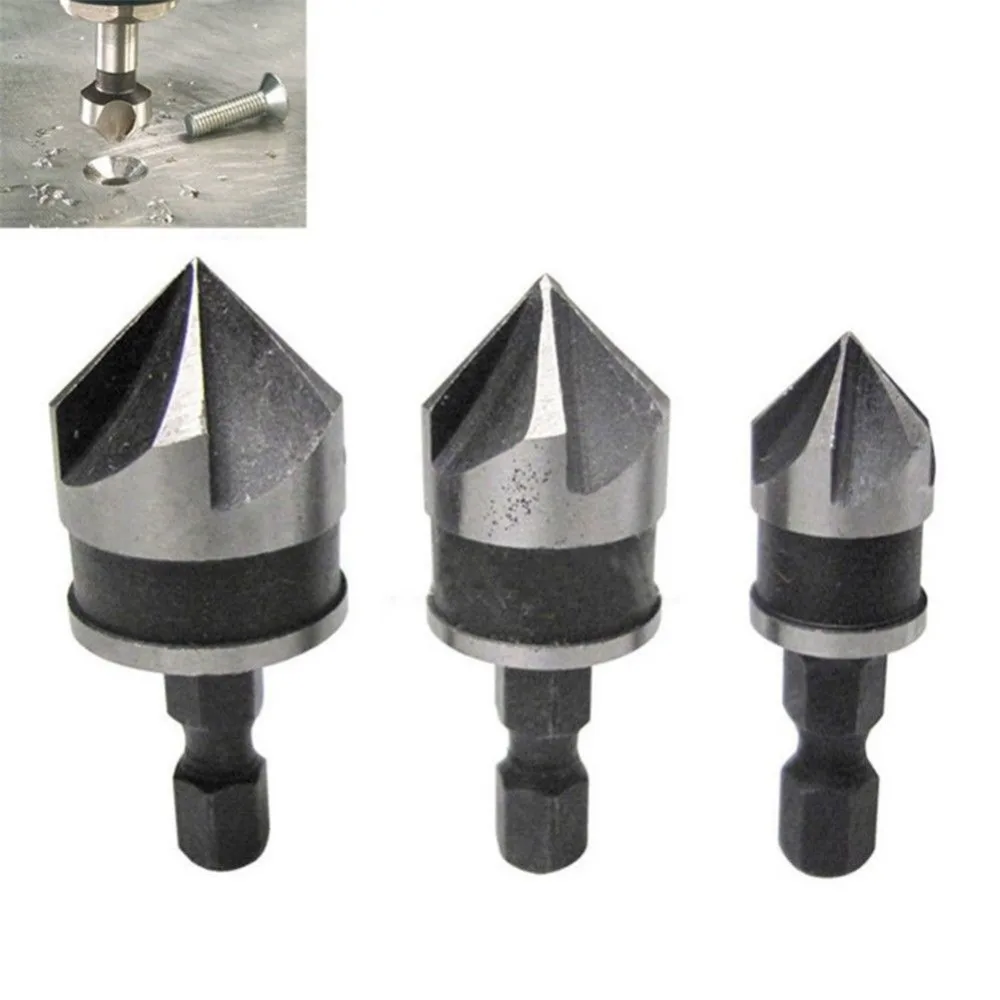3Pcs/lot 1/4" Hex Countersink Boring drill bit Set for Wood Metal Quick Change Drill Bit Tools 12/16/19mm
3Pcs/lot 1/4" Hex Countersink Boring drill bit Set for Wood Metal Quick Change Drill Bit Tools 12/16/19mm