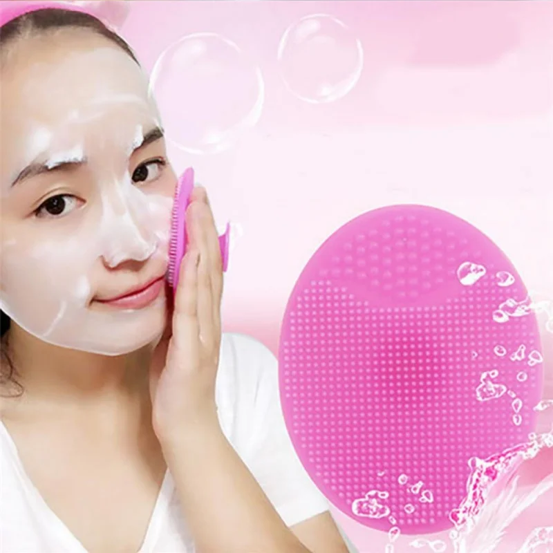 Portable Silicone Facial Cleansing Brush handheld mat scrubber Skin Blackhead Pore Cleaner Massager
Portable Silicone Facial Cleansing Brush handheld mat scrubber Skin Blackhead Pore Cleaner Massager
