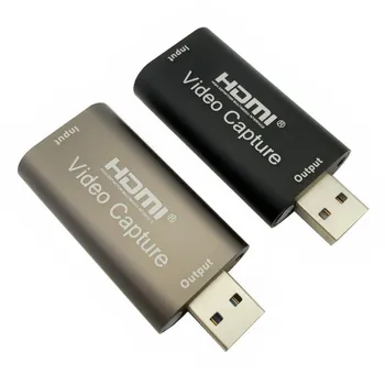 HMDI Video Capture Card USB 3.0 2.0 HDMI Video Grabber Recorder Box fr PS4 Game DVD Camcorder HD Camera Recording Live Streaming
HMDI Video Capture Card USB 3.0 2.0 HDMI Video Grabber Recorder Box fr PS4 Game DVD Camcorder HD Camera Recording Live Streaming