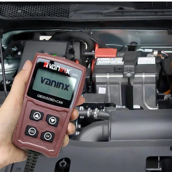 Engine Code Reader Analytical Tool Battery Detector Digital OBD2 Scanner Tester Vehicle Accessories Multi Languages LCD Display
Engine Code Reader Analytical Tool Battery Detector Digital OBD2 Scanner Tester Vehicle Accessories Multi Languages LCD Display