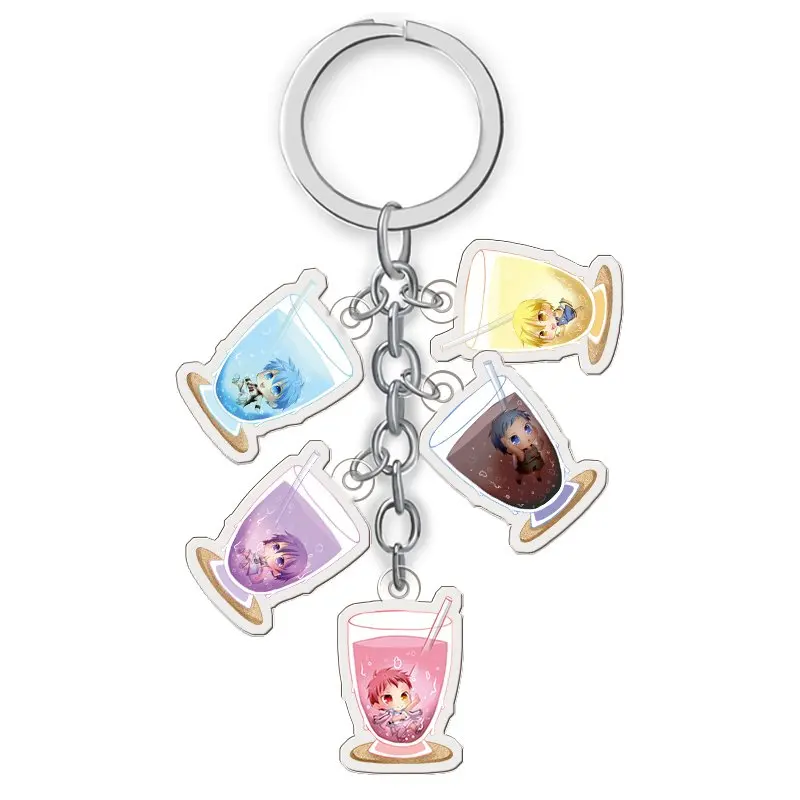 Kuroko no Basket acrylic Keychain Pendant Car Key Accessories Cute Japanese Cartoon Kuroko's Basketball
Kuroko no Basket acrylic Keychain Pendant Car Key Accessories Cute Japanese Cartoon Kuroko's Basketball