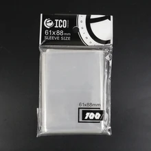 100pcs/pack New Size Card Sleeves 61x88 mm Card Protector for Magical Gathering Board Game Card Transparent Outdoor Games
100pcs/pack New Size Card Sleeves 61x88 mm Card Protector for Magical Gathering Board Game Card Transparent Outdoor Games