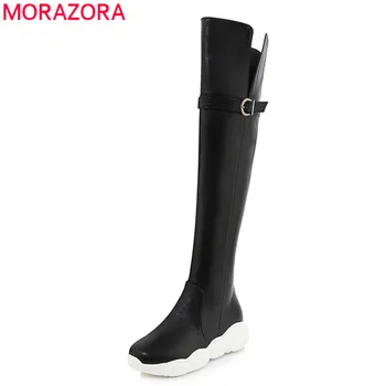 MORAZORA 2020 big size 33-46 winter over the knee boots comfortable flat heel square toe ladies shoes fashion buckle women boots
MORAZORA 2020 big size 33-46 winter over the knee boots comfortable flat heel square toe ladies shoes fashion buckle women boots