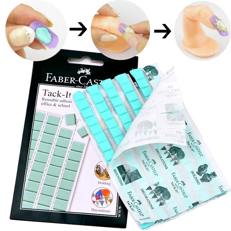 Nail art tool sticky clay paste clay blue plasticine multifunctional fixed nail color palette glue full nail color card box clay
Nail art tool sticky clay paste clay blue plasticine multifunctional fixed nail color palette glue full nail color card box clay
