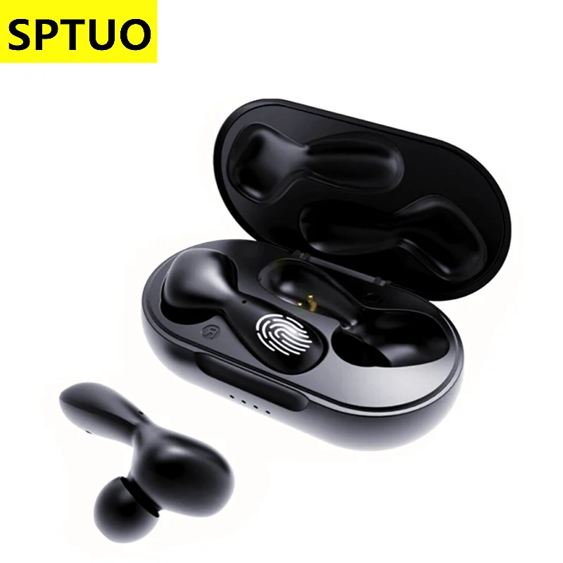 SPTUO T5 TWS Wireless Bluetooth Headphones V5.0 Touch Control Earphones Stereo HD Talking Music Gaming earphone sport headsets
SPTUO T5 TWS Wireless Bluetooth Headphones V5.0 Touch Control Earphones Stereo HD Talking Music Gaming earphone sport headsets