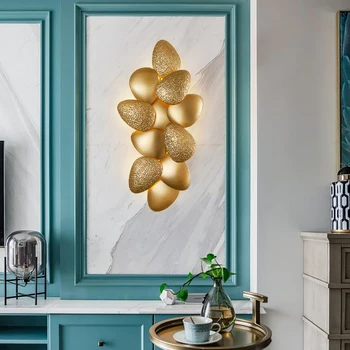 Modern Design LED Wall Lamp Gold Bedroom Bedside Wall Sconce Light Fixtures Shell Shape Home Decoration for Living Room Luxury
Modern Design LED Wall Lamp Gold Bedroom Bedside Wall Sconce Light Fixtures Shell Shape Home Decoration for Living Room Luxury