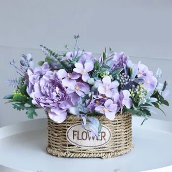 Peony Artificial Artificial Silk Flowers For Home Decoration Wedding Bouquet For Bride High Quality Fake Flower Faux Living Room 
Peony Artificial Artificial Silk Flowers For Home Decoration Wedding Bouquet For Bride High Quality Fake Flower Faux Living Room