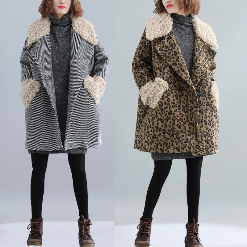 Large Austrian Large Size Dress Literature And Art Large Size Sheepfold Wool Large Fur Collar Cashmere Coat Woolen Jacket Women'
Large Austrian Large Size Dress Literature And Art Large Size Sheepfold Wool Large Fur Collar Cashmere Coat Woolen Jacket Women'